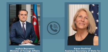 Azerbaijani FM briefs US Assistant Secretary of State about Armenia's provocation 