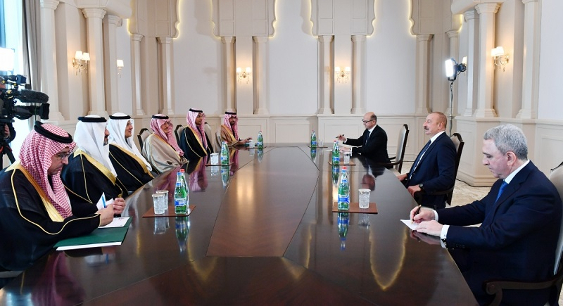 Azerbaijani president receives delegation led by Saudi Arabia’s energy minister
