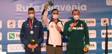Azerbaijani shooter wins gold at ISSF Grand Prix 10m