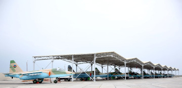 Chief of General Staff of Azerbaijani Army watches process of sessions at Air Force