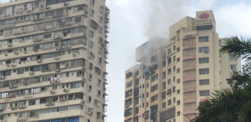 7 killed, 16 injured in massive fire in central Mumbai high-rise