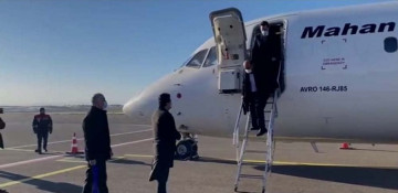 Iran’s roads and urban development minister arrives in Azerbaijan