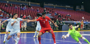 Azerbaijan draw 2-2 with Spain in UEFA Futsal Euro 2022