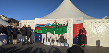 Azerbaijani team wins Snow Polo World Cup