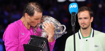 Nadal beats Medvedev from two sets down in Melbourne epic