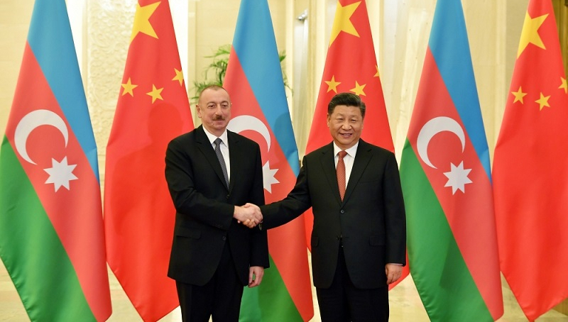 Azerbaijani president congratulates Chinese leader 