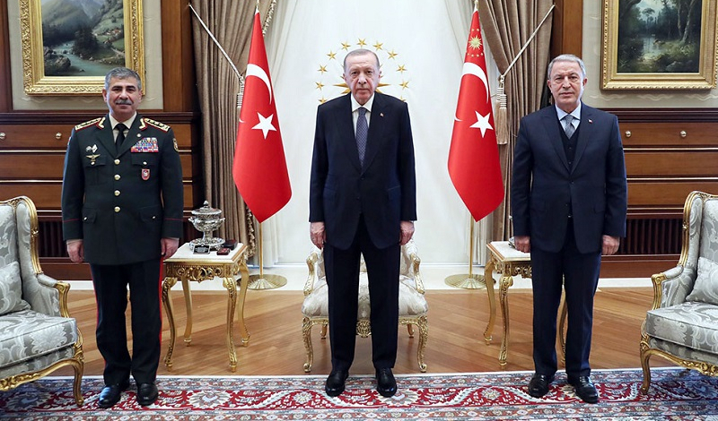 Turkish president receives Azerbaijan’s defense minister 