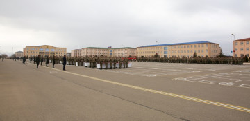 Nakhchivan garrison troops hold military oath-taking ceremonies