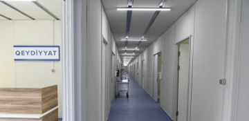 Azerbaijan: Several modular hospitals under construction in liberated territories