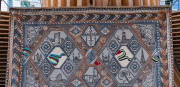 Azerbaijan presents “Dostlug” carpet at Expo 2020 Dubai (PHOTO)