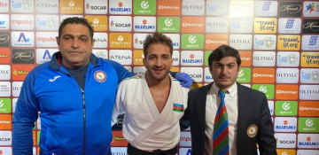 Azerbaijani judoka claims gold at Tel Aviv Grand Slam 2022