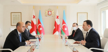 Azerbaijan`s Minister of Education, Georgian PM discuss issues of expanding co-op