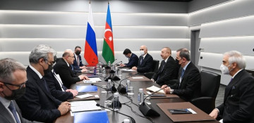President Ilham Aliyev gets acquainted with Coordinating Center of the Cabinet of Ministers of Russia (PHOTO)