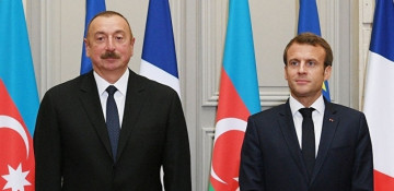 French President congratulates President Ilham Aliyev