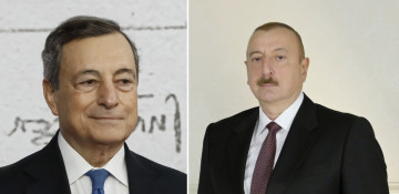 Chairman of the Italian Council of Ministers phones Azerbaijan's President