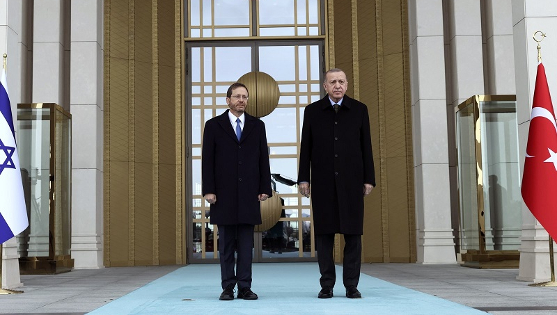 Turkish, Israeli presidents meet in Ankara 