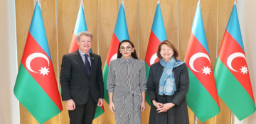 Azerbaijan’s First Vice President meets Trade Envoy of British PM