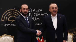 Turkish, Armenian FMs mull bilateral relations 