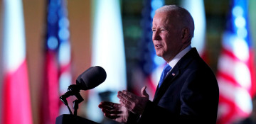 Biden on Russia's claim it will reduce Kyiv assault: 
