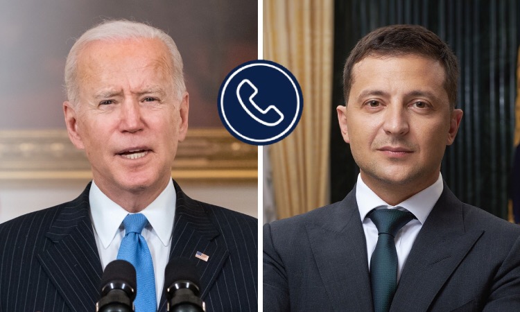 Biden tells Zelenskyy U.S. plans to provide $500 million in direct aid to Ukraine