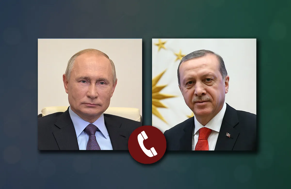 Turkish president tells Putin he would like to bring together the Russian and Ukrainian leaders