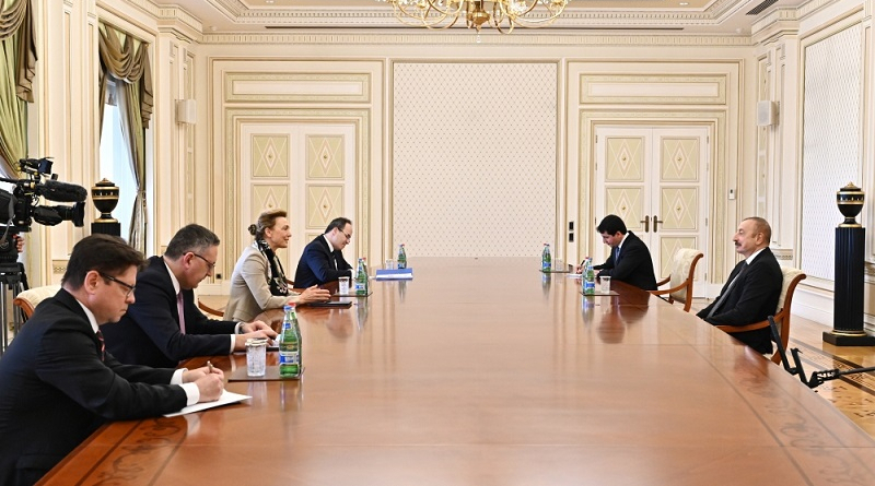 President Ilham Aliyev receives Council of Europe Sec-Gen