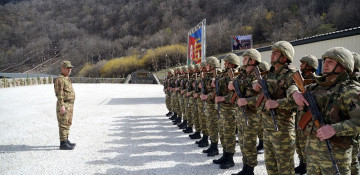 Azerbaijani defense minister inspects new military infrastructure (VIDEO)