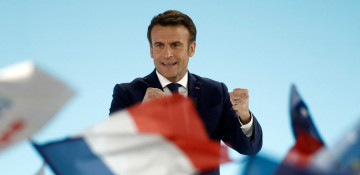 Majority of French citizens in Baku voted for Macron