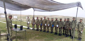 Classes were held in the Azerbaijan Army's Signal units and subunits