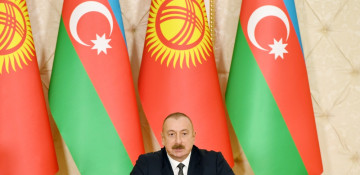 Kyrgyzstan and Azerbaijan traditionally always support each other in all int'l organizations - Ilham Aliyev