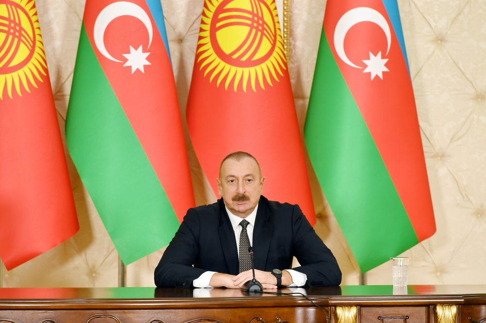 Kyrgyzstan and Azerbaijan traditionally always support each other in all int'l organizations - Ilham Aliyev