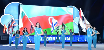 Baku hosts opening ceremony of 9th FIG Rhythmic Gymnastics World Cup