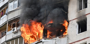 Russia shelling civilian infrastructure in northeastern city of Kharkiv, Ukrainian official says