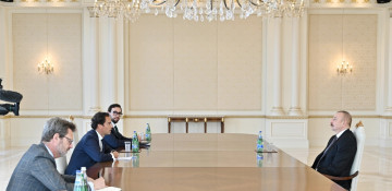 President Ilham Aliyev received NATO Secretary General's Special Representative for Caucasus and Central Asia