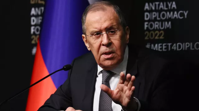 Russia will not capitulate over sanctions, Lavrov says