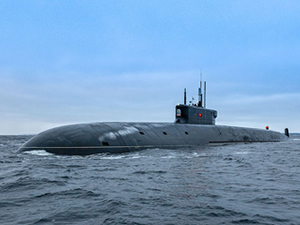 Russian submarine launching cruise missiles at Ukraine from Black Sea