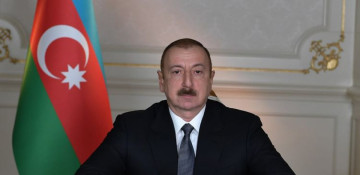 President Ilham Aliyev congratulates Israeli President on Inrependence Day 