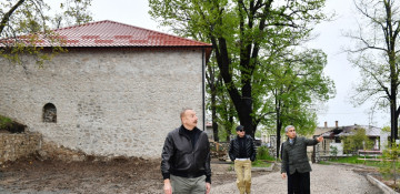 Restoration work at Mehmandarovs’ Estate Complex is carried out by Heydar Aliyev Foundation