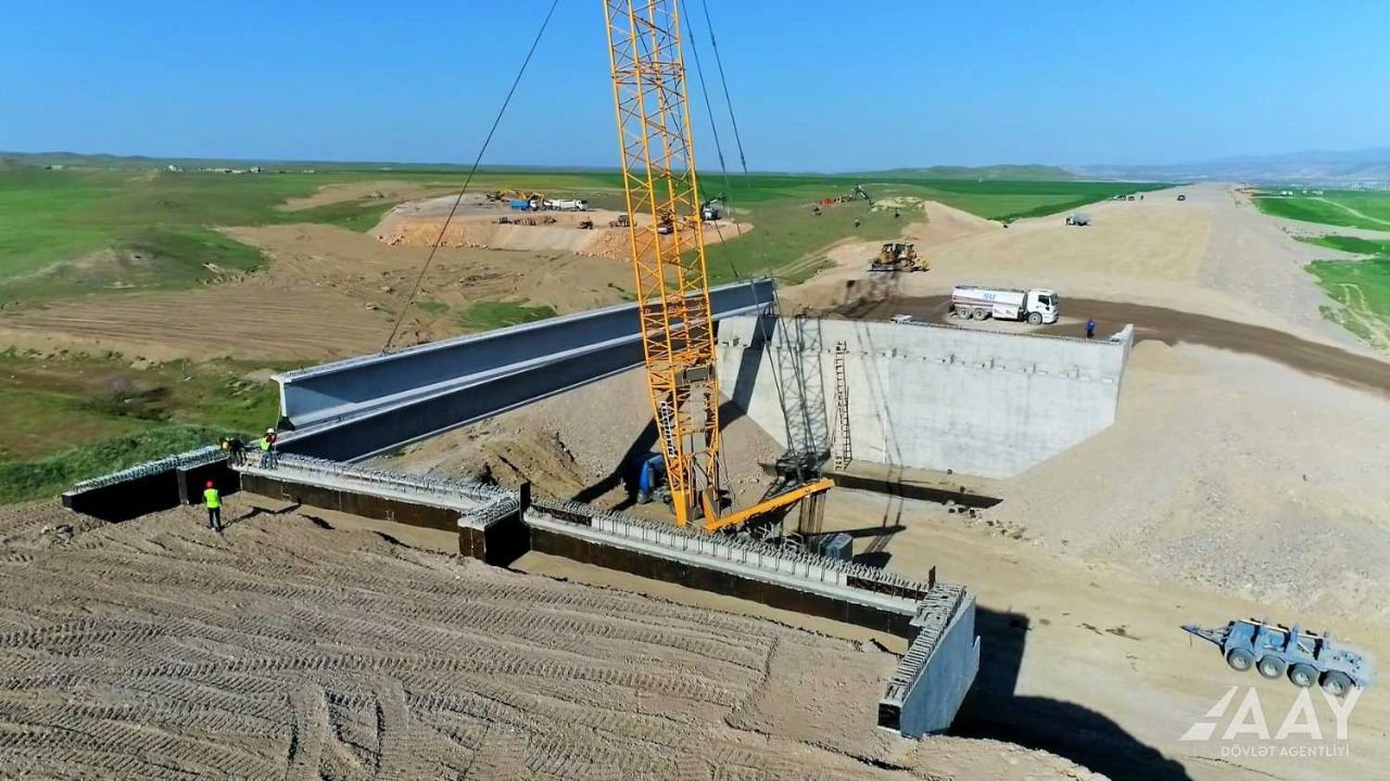 Azerbaijan: Construction of Horadiz-Jabrayil-Zangilan-Agbend highway continues at a rapid pace (PHOTO)