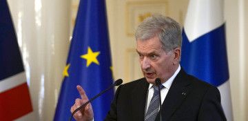 Finland's president discussed 