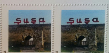 Postage stamps dedicated to Shusha were issued in the Netherlands