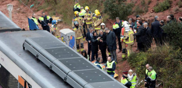 Train driver dies and dozens injured in crash near Barcelona