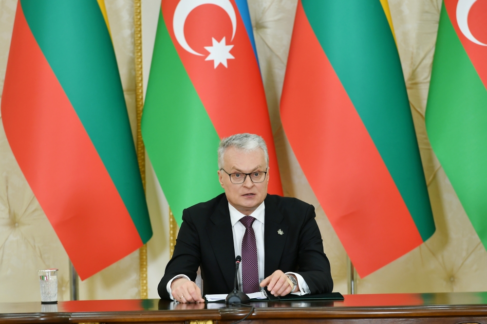 Azerbaijan is a reliable partner of the European Union in the energy sector, Gitanas Nausėda says