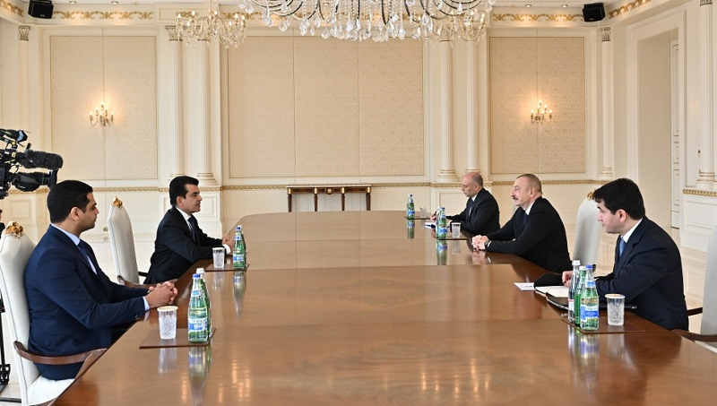 President Ilham Aliyev receives ICESCO Director General