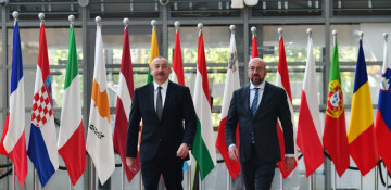 Azerbaijani President praises Charles Michel's support for the normalization of relations with Armenia