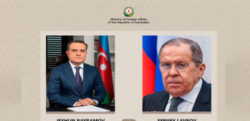 Bayramov, Lavrov mull delimitation of Azerbaijan-Armenia border