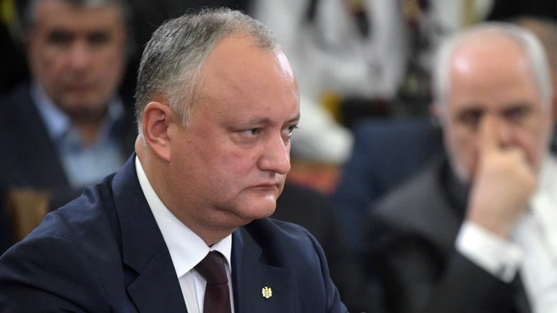 Detained Moldovan ex-president says he has evidence to prove his innocence