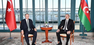 Azerbaijani, Turkish leaders meet in Baku