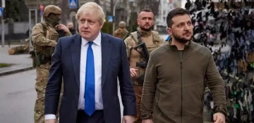 Johnson is ally and I'm happy he's still PM, Ukraine's president says