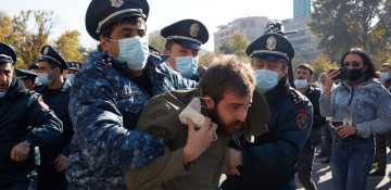 Armenia arrests 10 people in connection with unrest